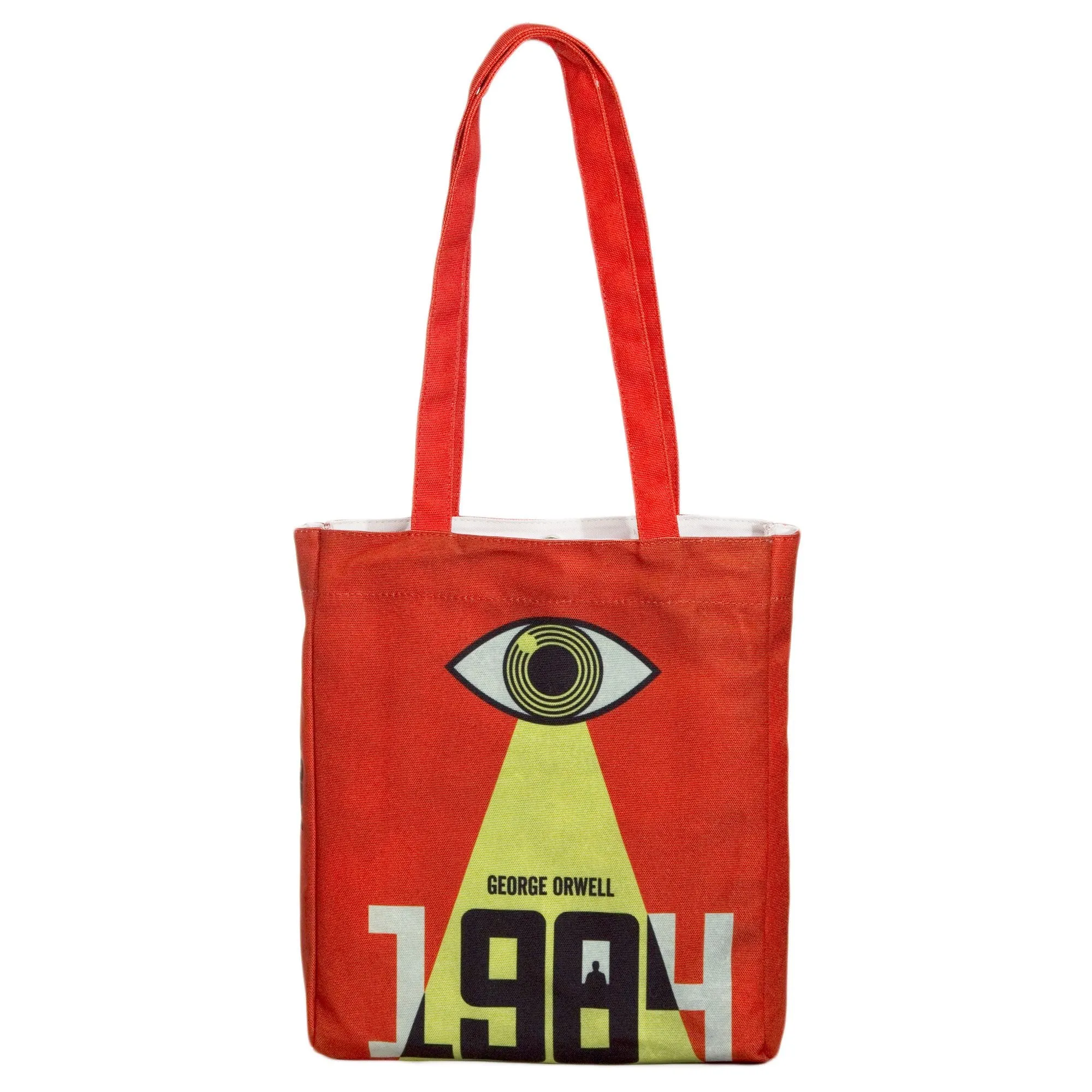 Vintage 1984 Inspired Literary Book Themed Tote Bag