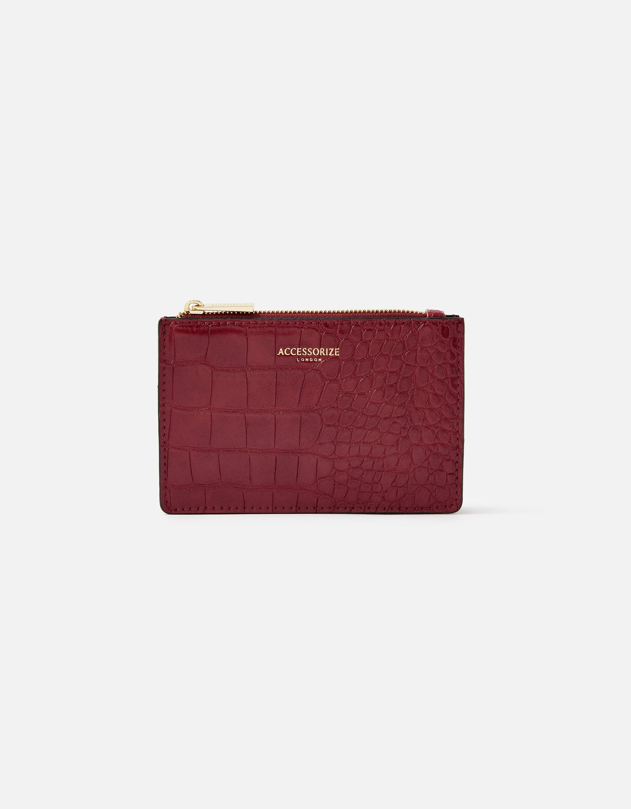 Accessorize London Croc Coin Purse