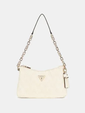 Adelard 4G Logo Patent Shoulder Bag