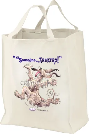 Afghan Hound - Treats - Tote Bag