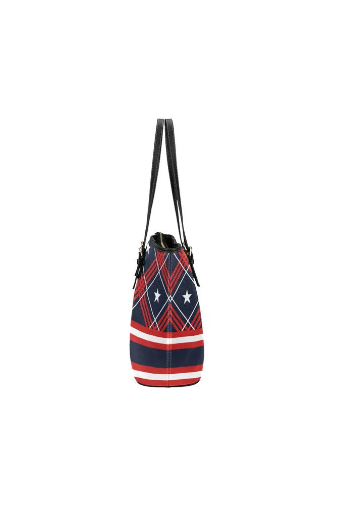 Americana Leather Tote Bag/Small