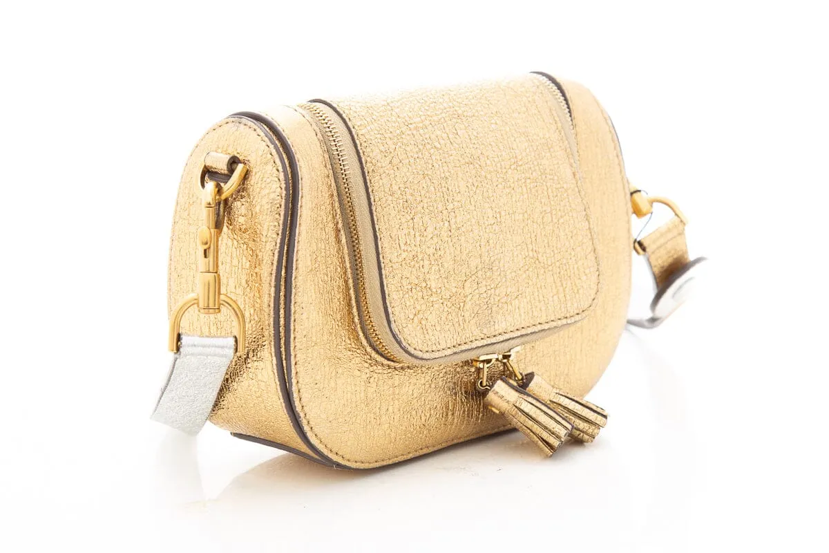 Anya Hindmarch Gold Metallic Handbag