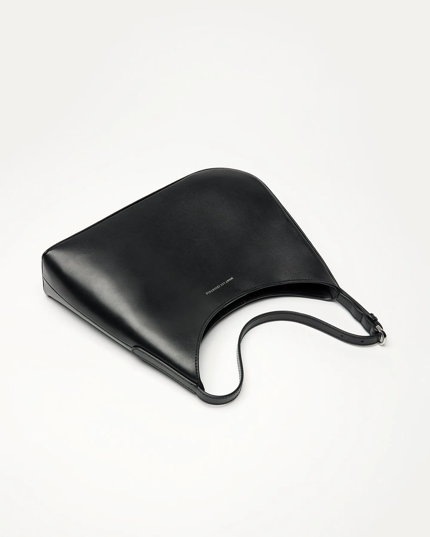 Arch Smooth Leather Shoulder Bag