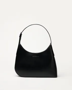 Arch Smooth Leather Shoulder Bag