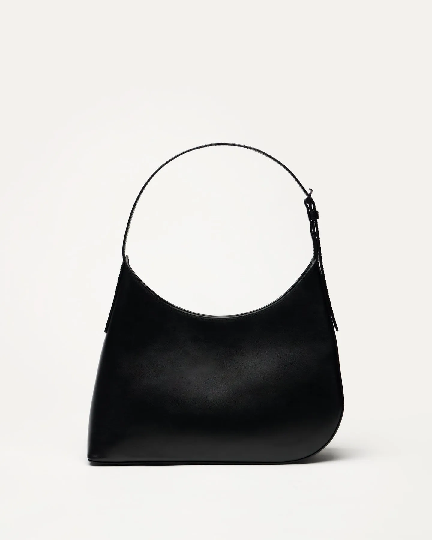 Arch Smooth Leather Shoulder Bag