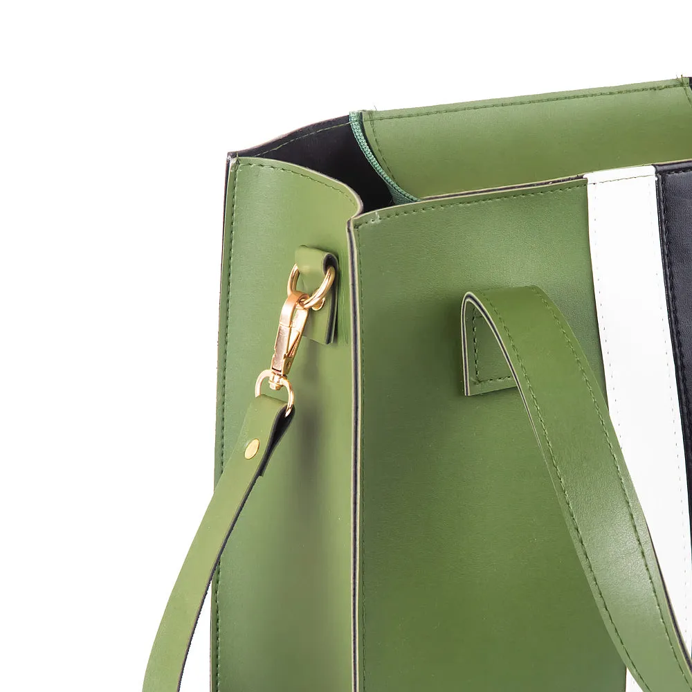 Baku Green 3Pcs Shoulder Bag Set