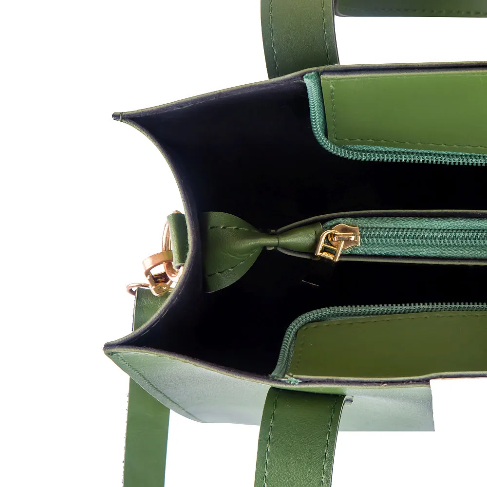 Baku Green 3Pcs Shoulder Bag Set