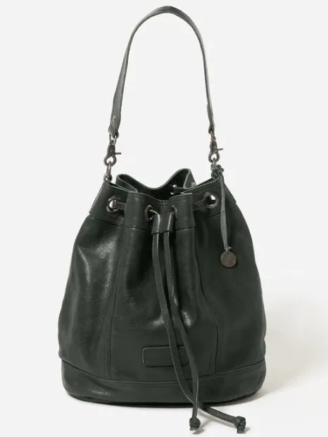 Belongil Bucket Bag Petrol