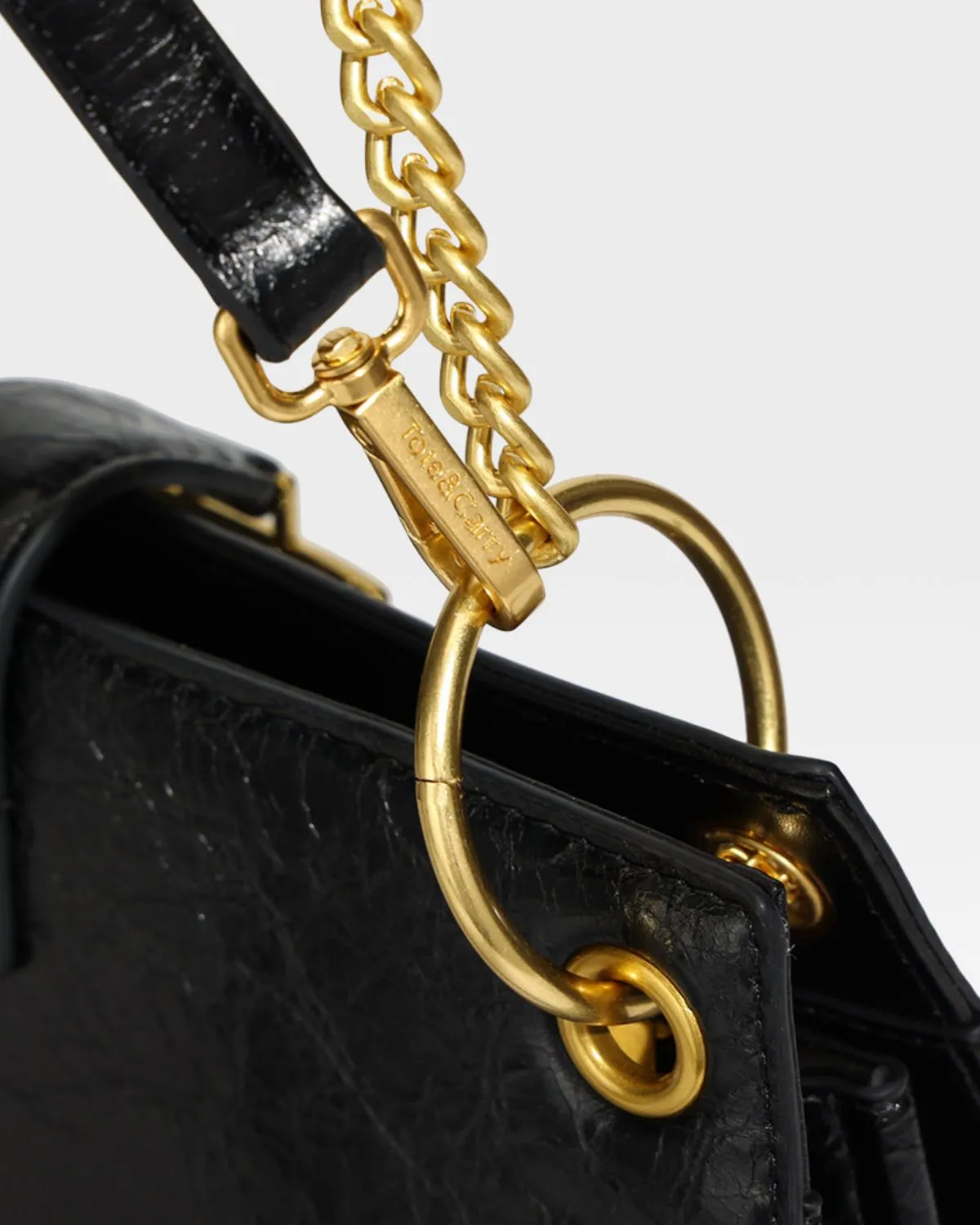 Black Elise Shoulder Bag