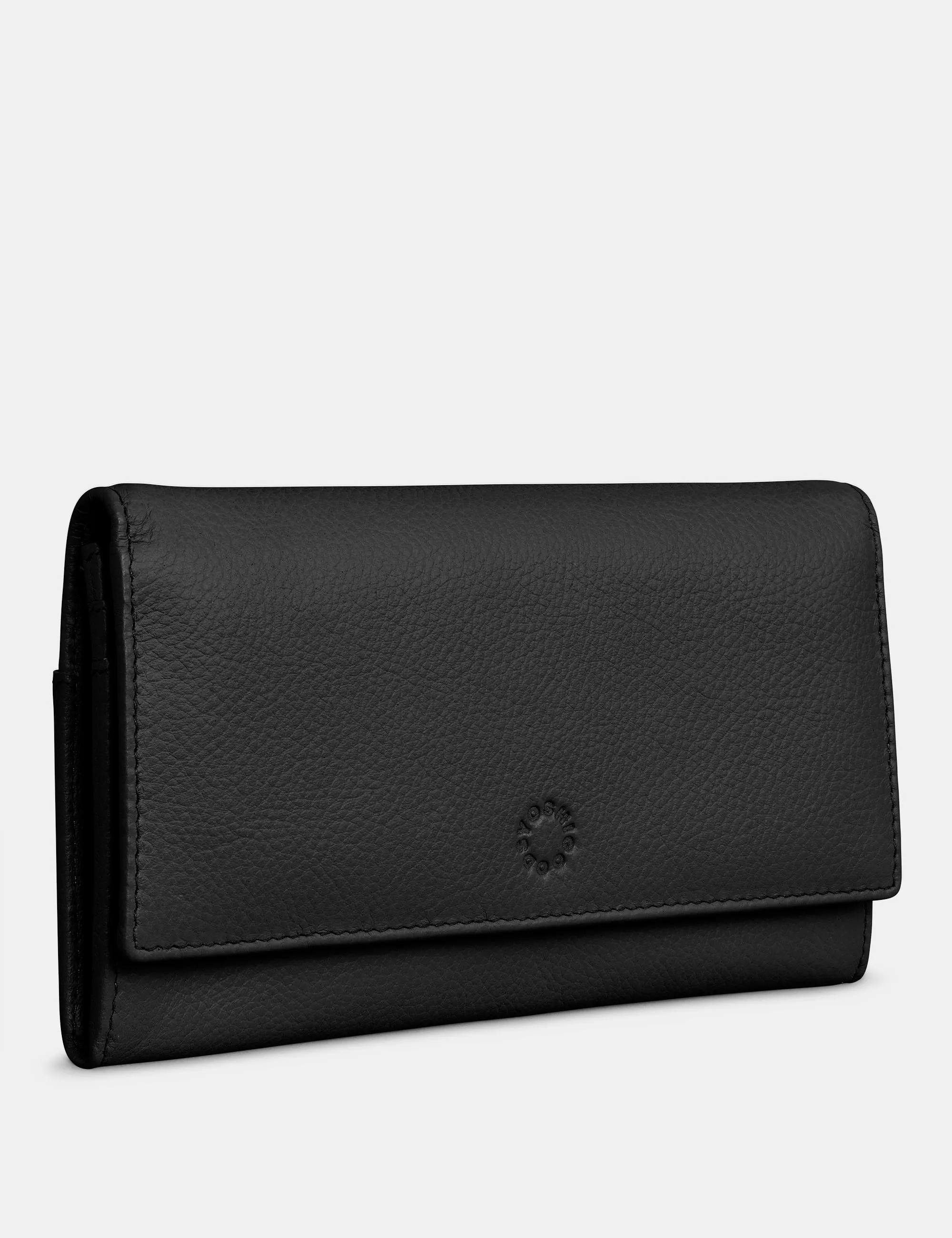 Black Leather Hudson Purse