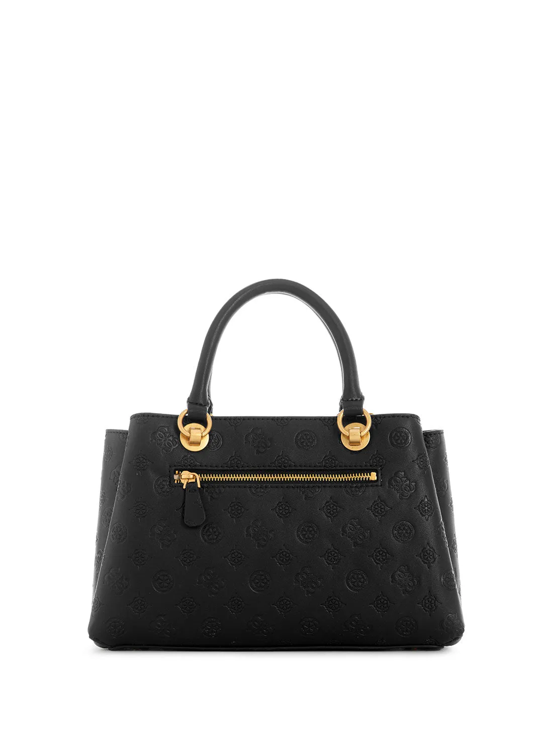 Black Logo Geva Small Girlfriend Satchel Bag