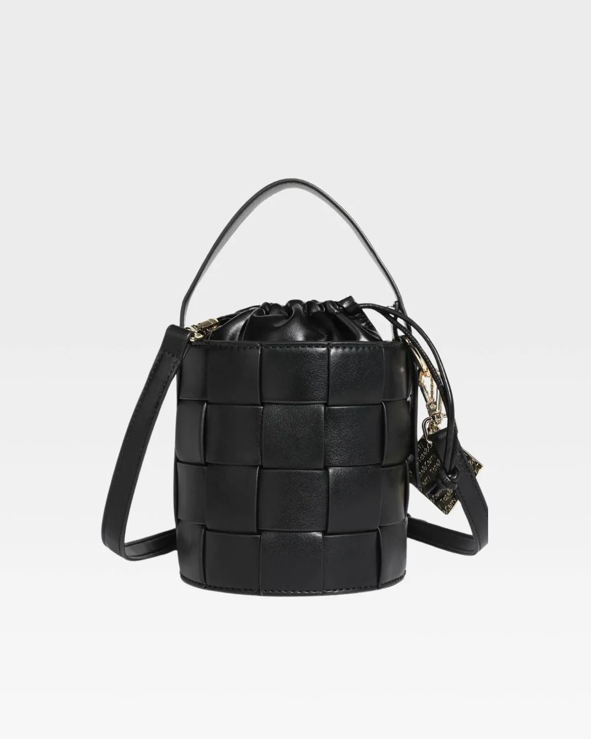 Black Mini Bucket Bag