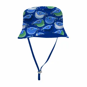 Blue Fugu Bucket Hat