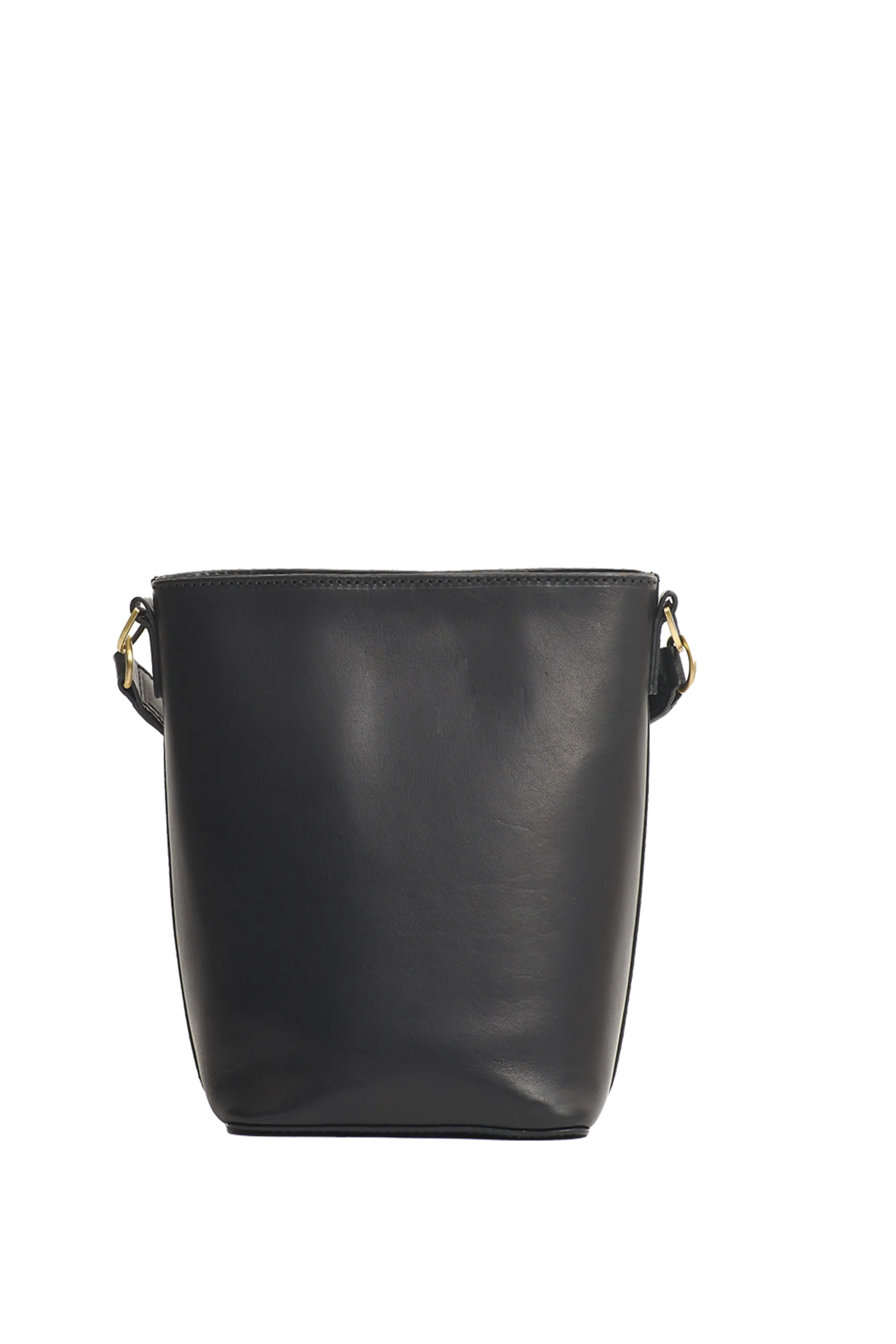 bobbi bucket bag black classic leather