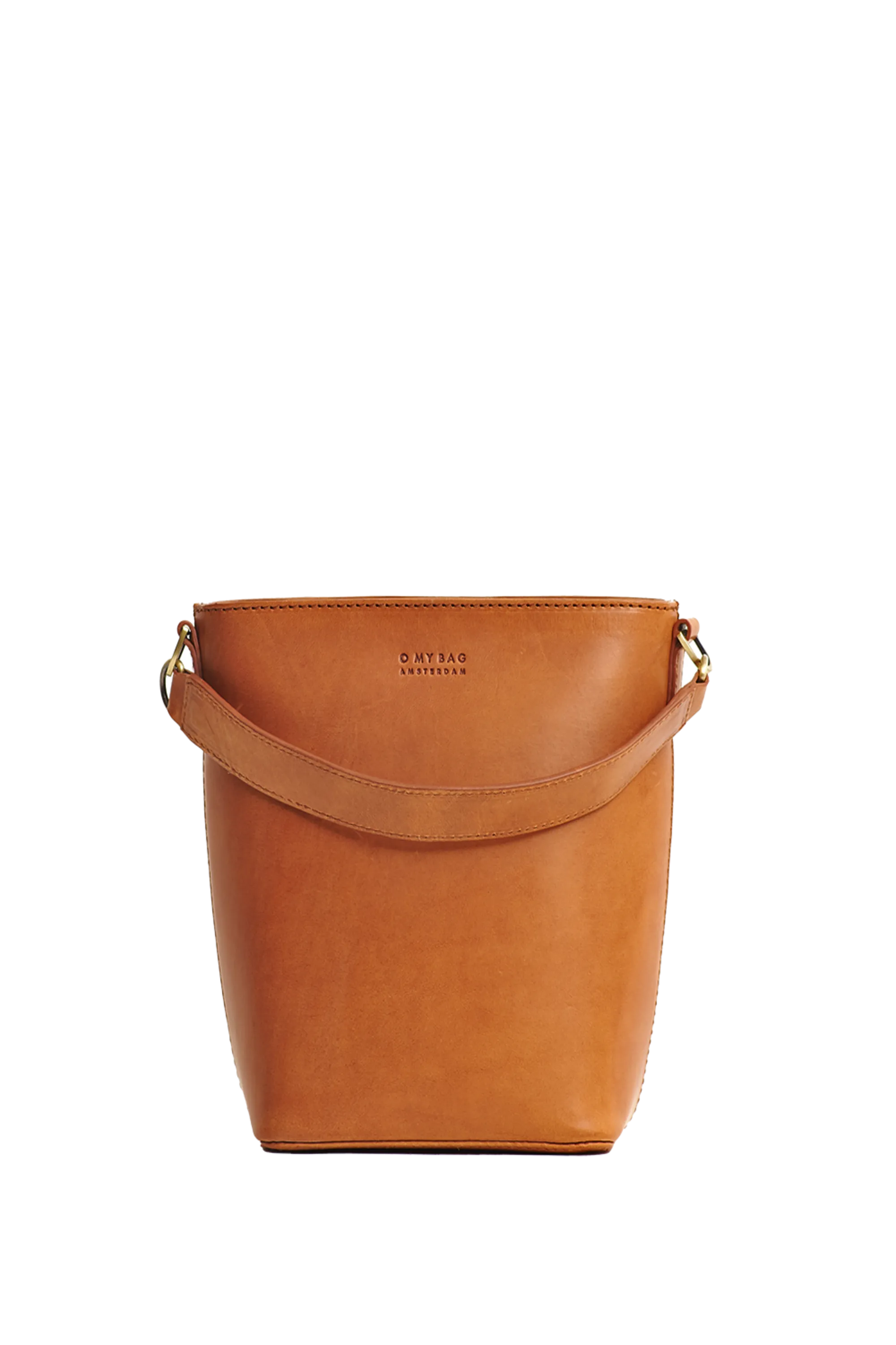 bobbi bucket bag  cognac classic leather