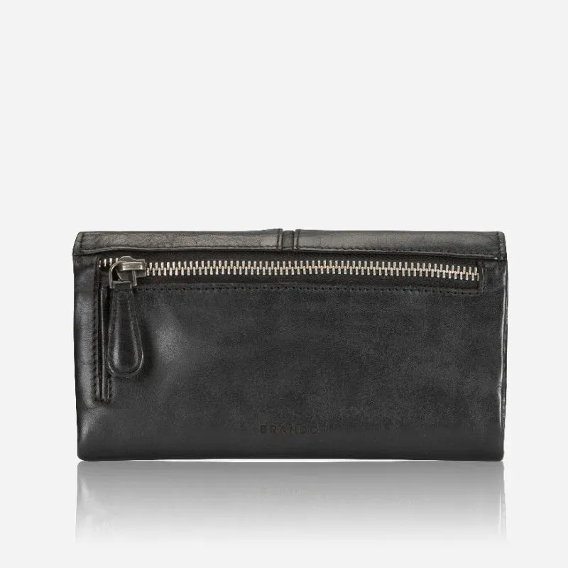 Brando Seymour Hepburn Flap Purse | Black