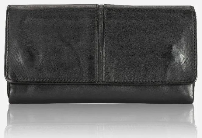 Brando Seymour Hepburn Flap Purse | Black