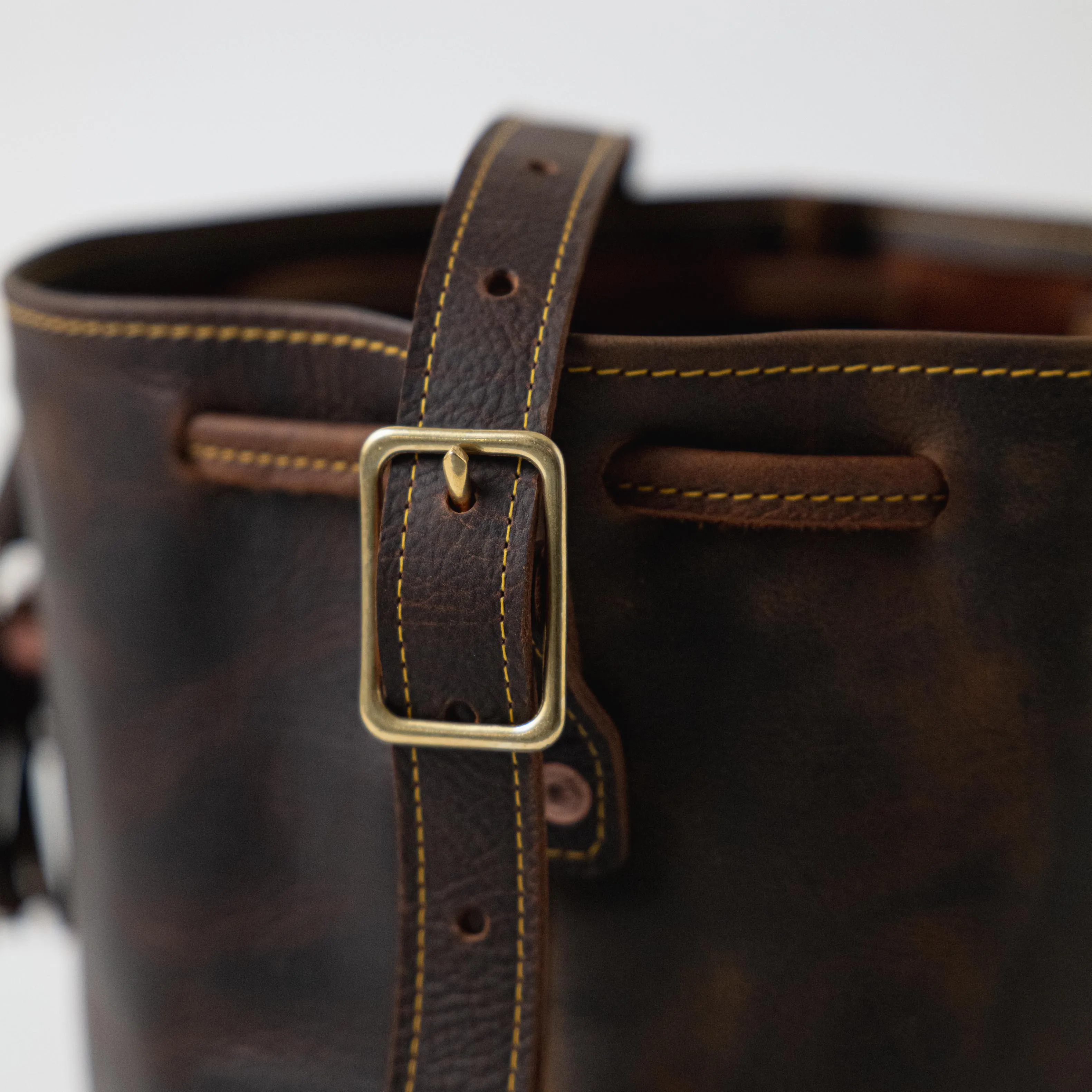 Brown Kodiak Bucket Bag