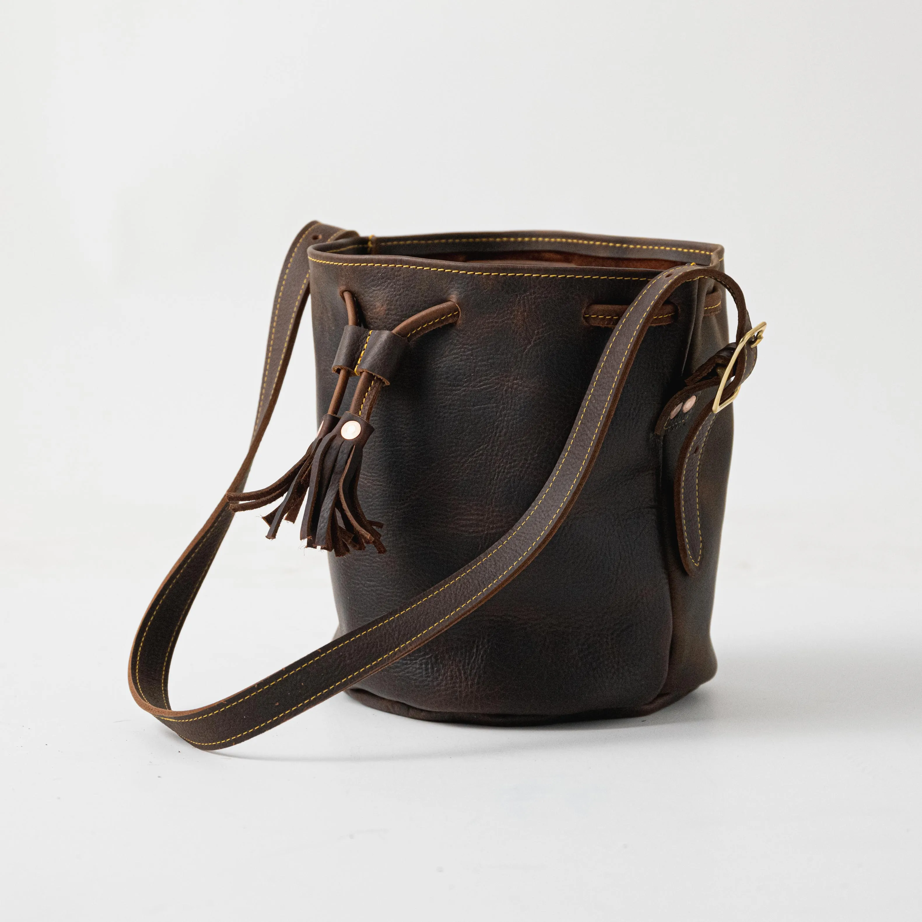 Brown Kodiak Bucket Bag