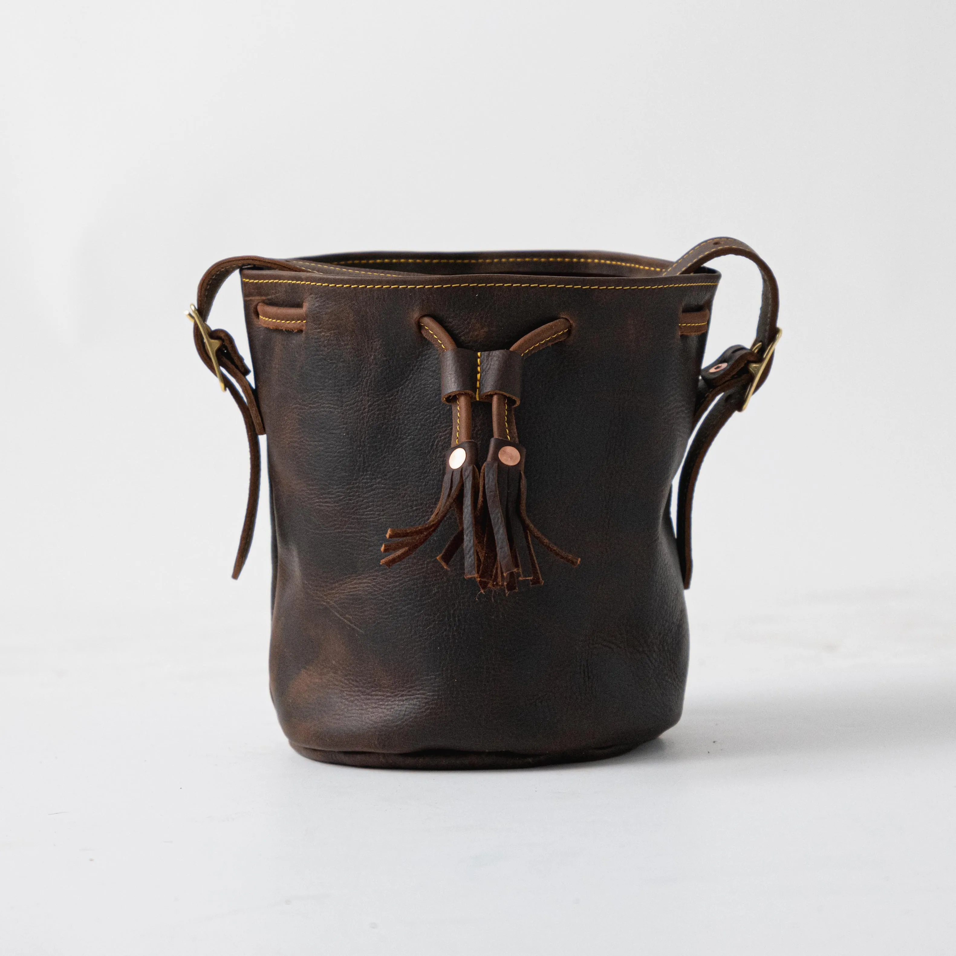 Brown Kodiak Bucket Bag