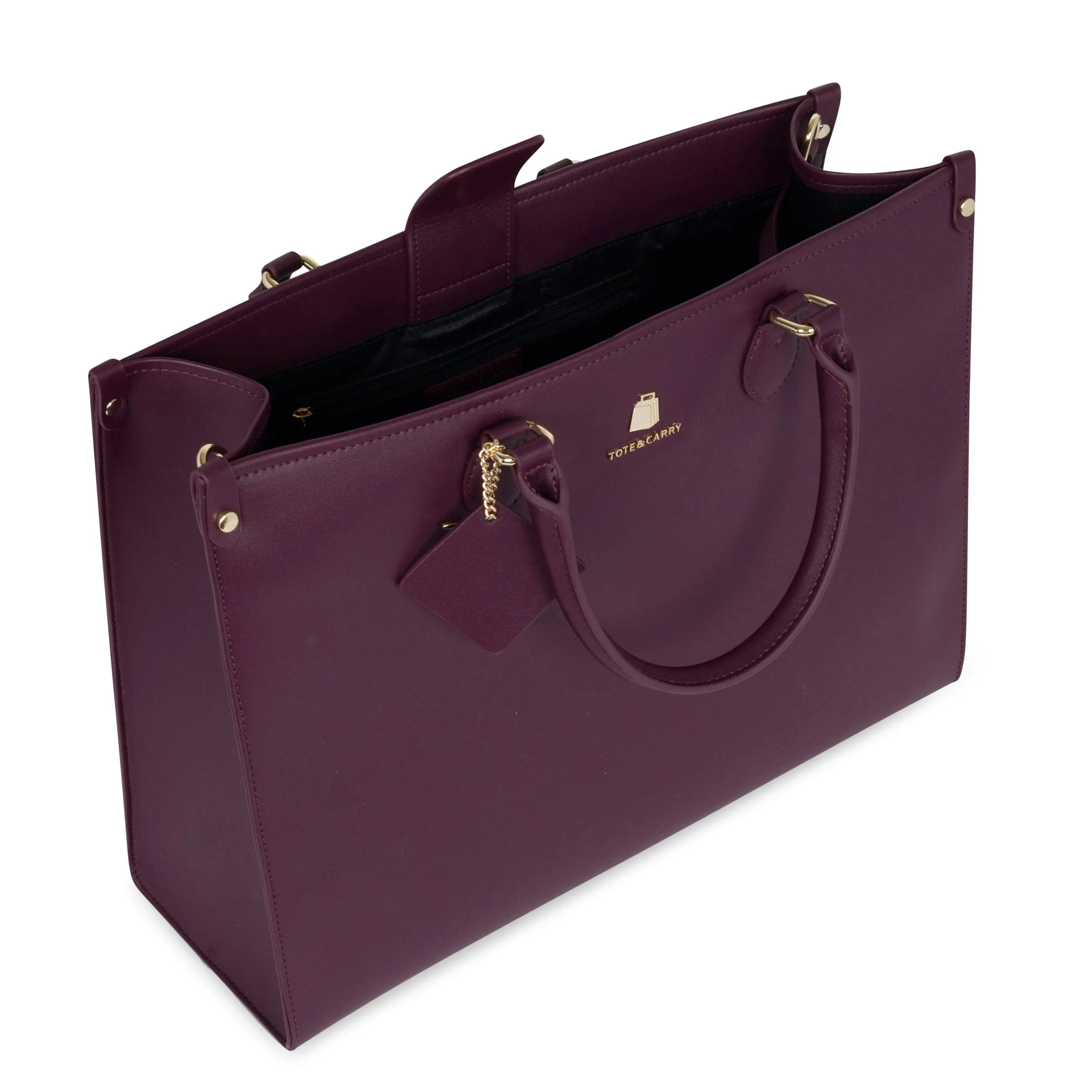 Burgundy Mini Tote Bag