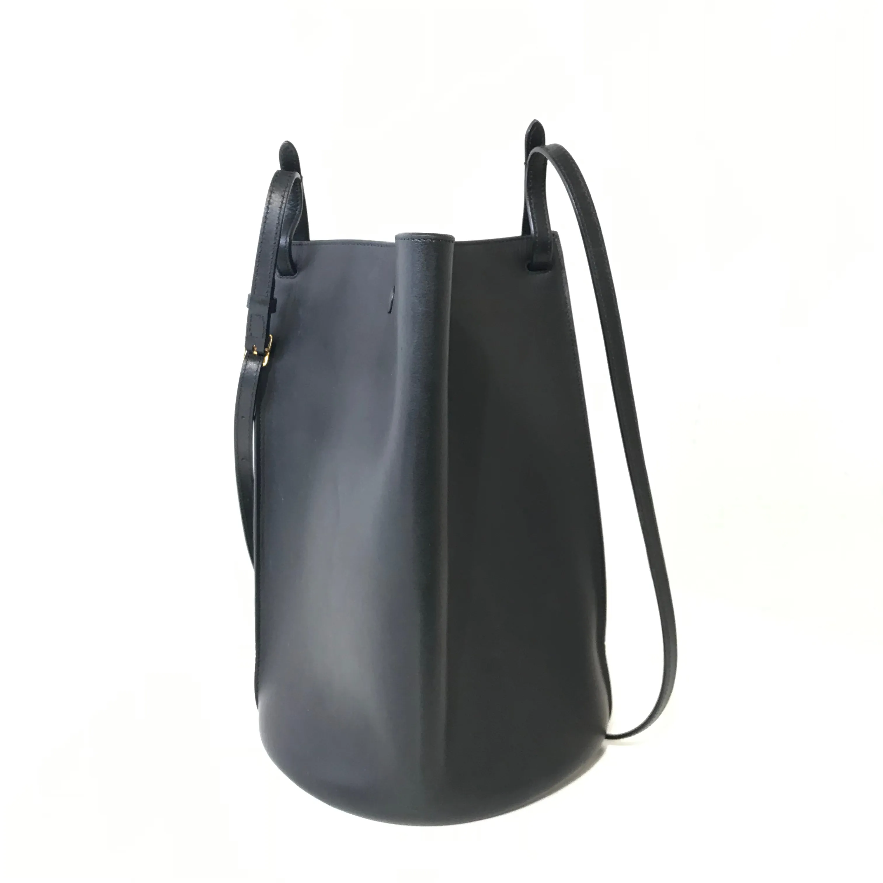 Calfskin Bucket Bag Black