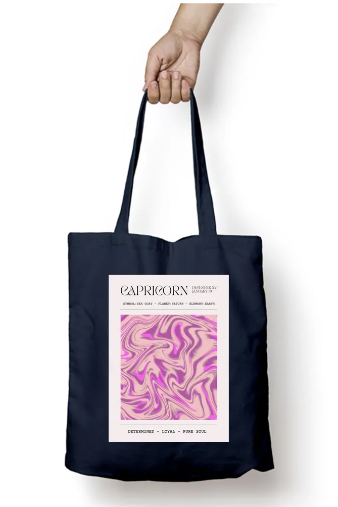 Capricorn Intuition Tote Bag