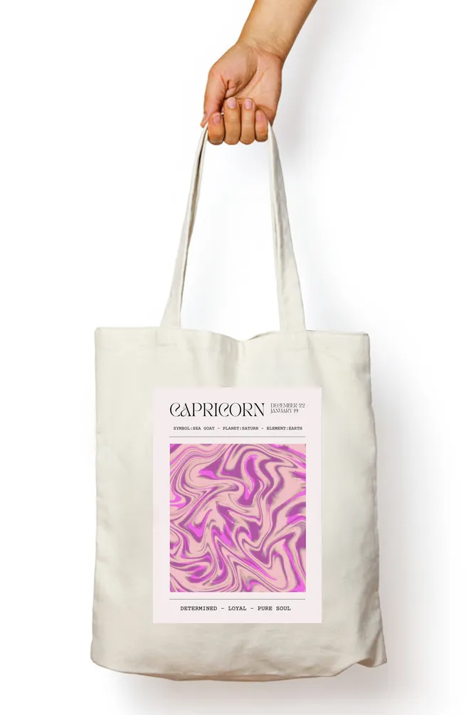 Capricorn Intuition Tote Bag