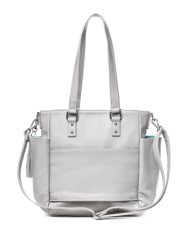 Carina Tote Bag - Silver