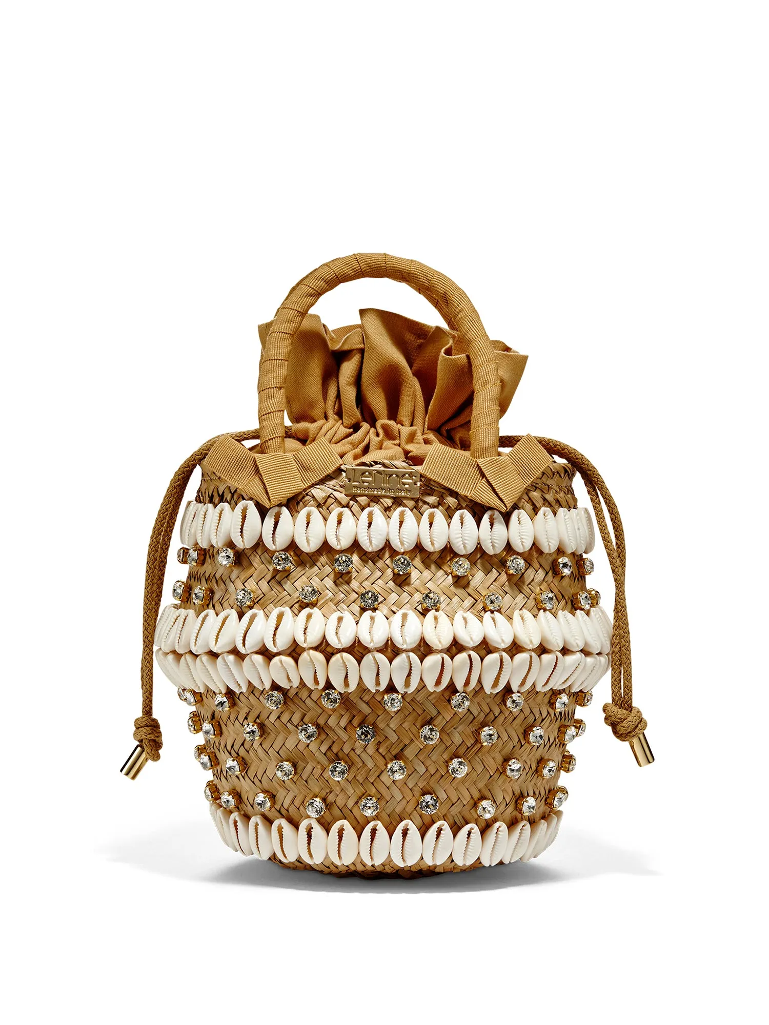 Carol Ringshell Seagrass Handbag