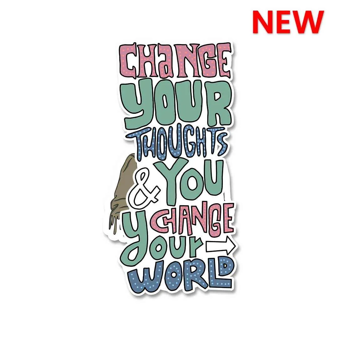 Change Your Thoughts Sticker