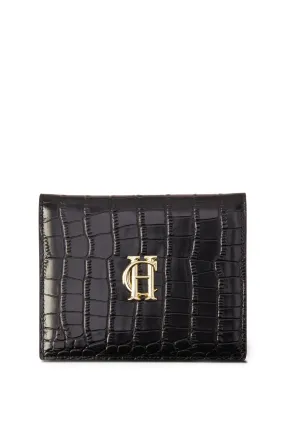 Chelsea Wallet (Black Croc)