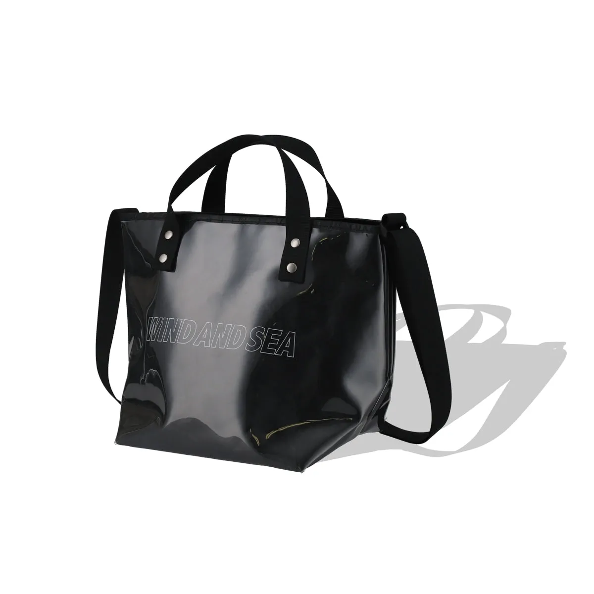 Clarity TPU Tote Bag / BLACK