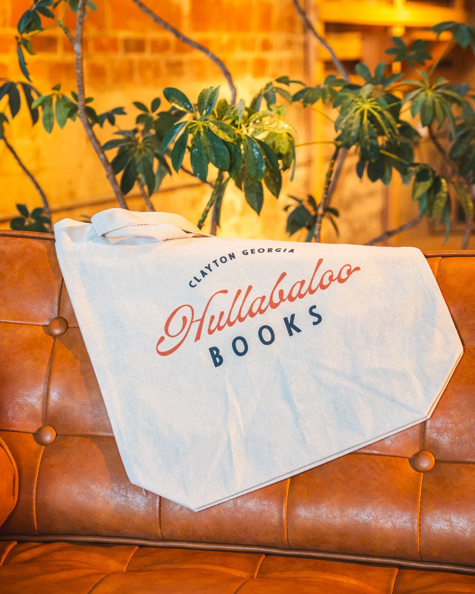 Clayton Georgia Hullabaloo Books - Tote Bag