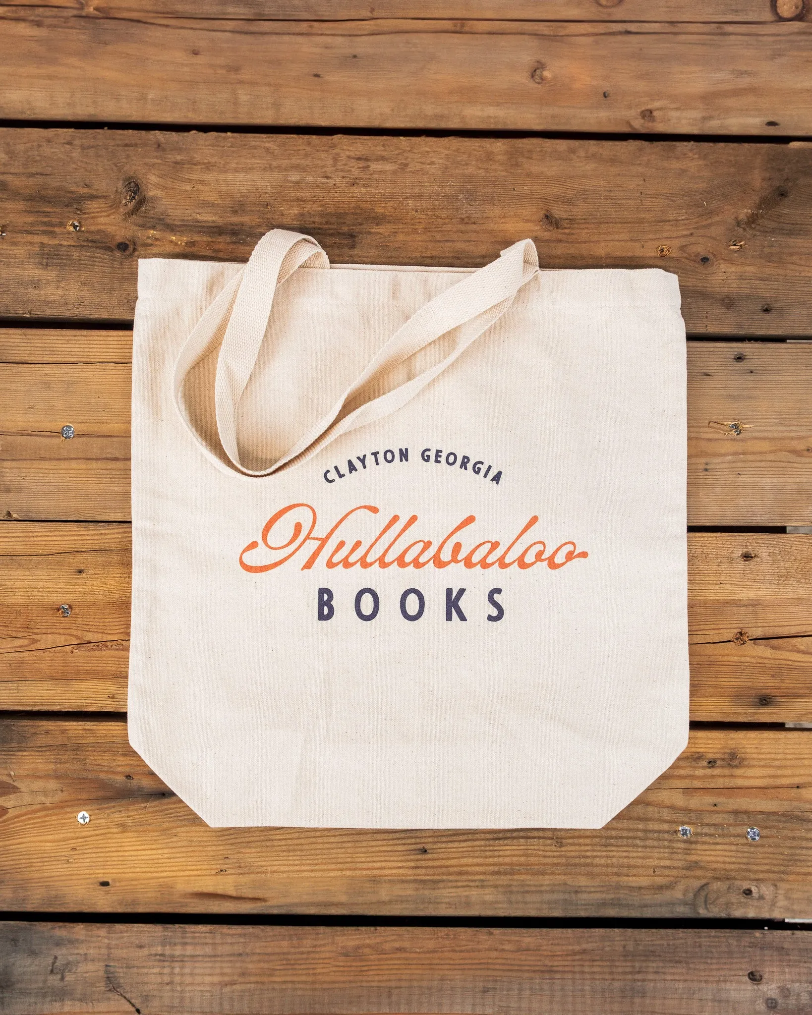 Clayton Georgia Hullabaloo Books - Tote Bag