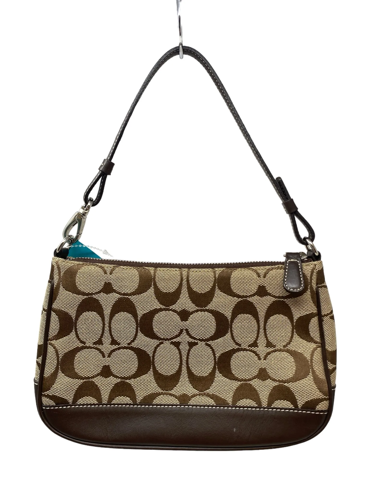 Coach Brown Print Purse