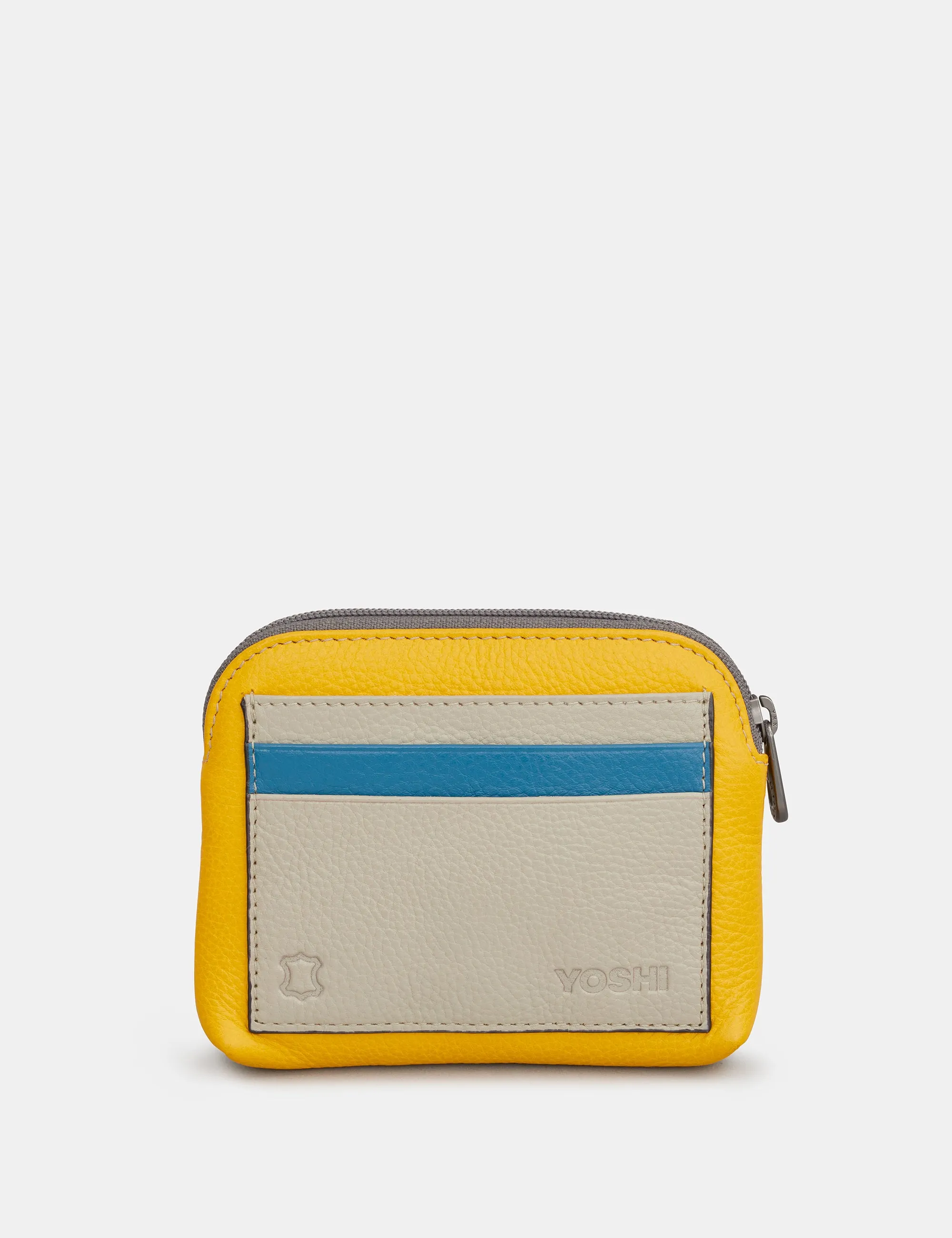 Coastal Colour Block Tatum Zip Top Purse