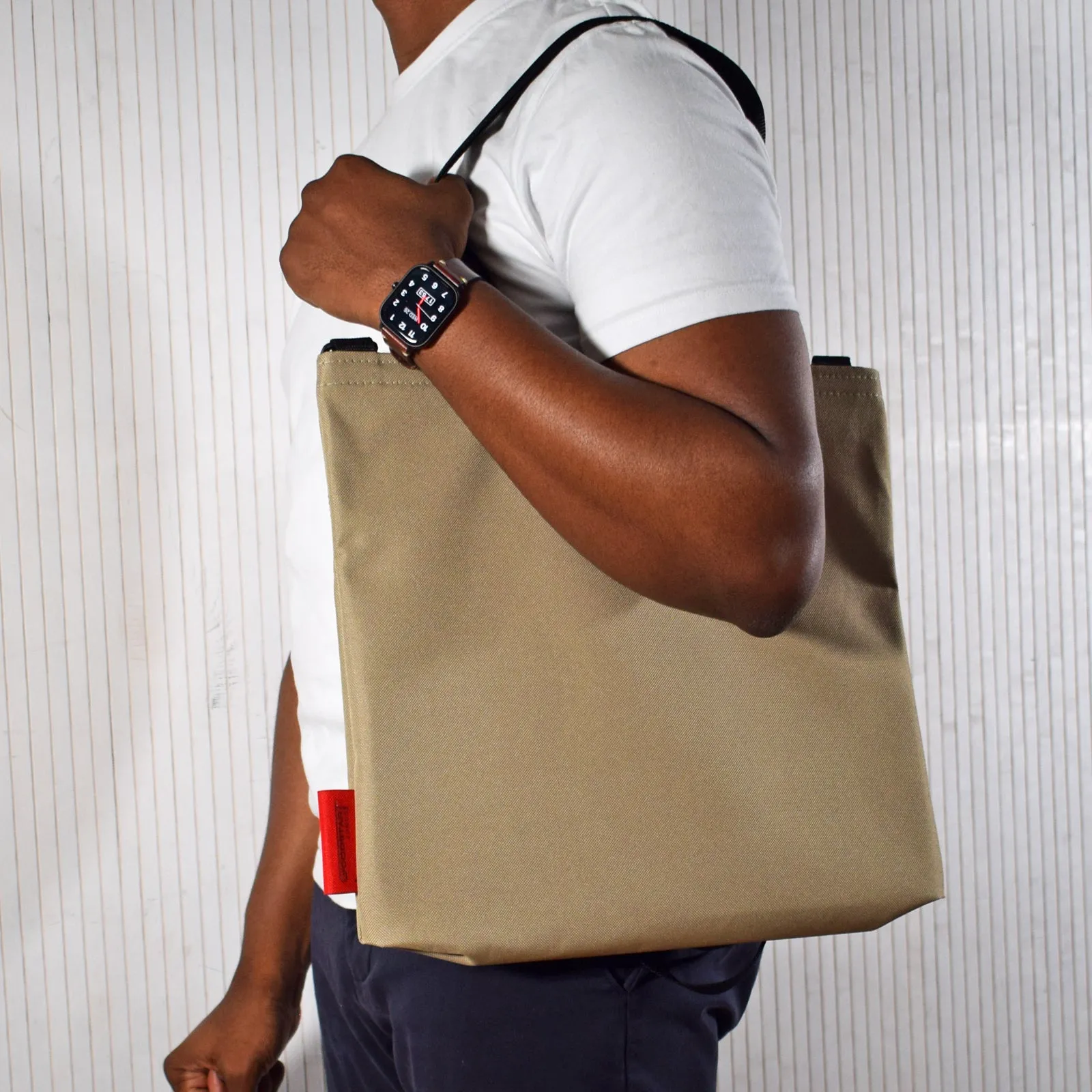 Compact UTILITY Tote Bag | SAND