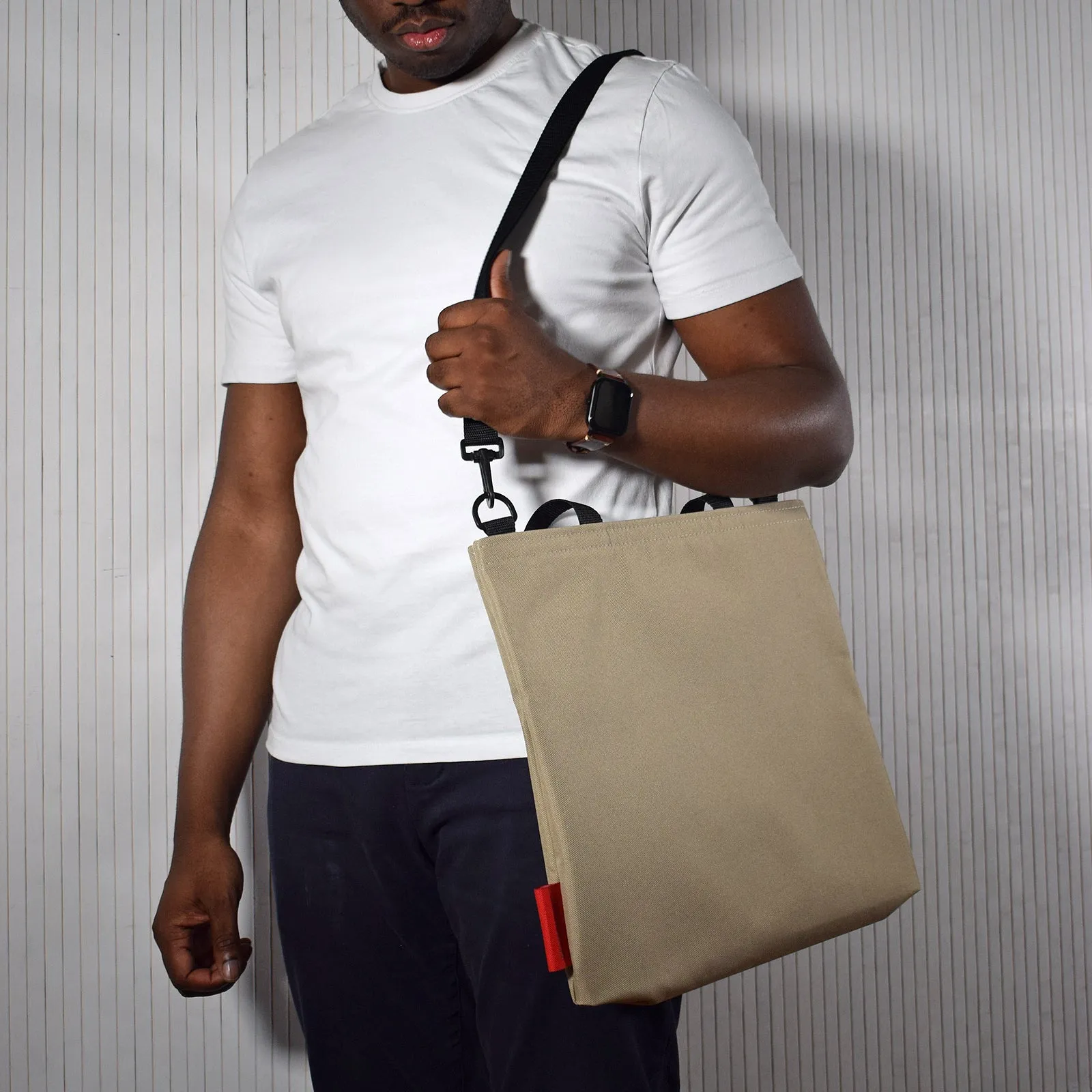 Compact UTILITY Tote Bag | SAND