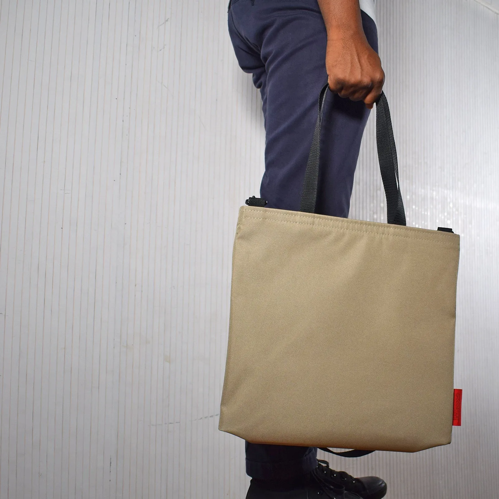 Compact UTILITY Tote Bag | SAND