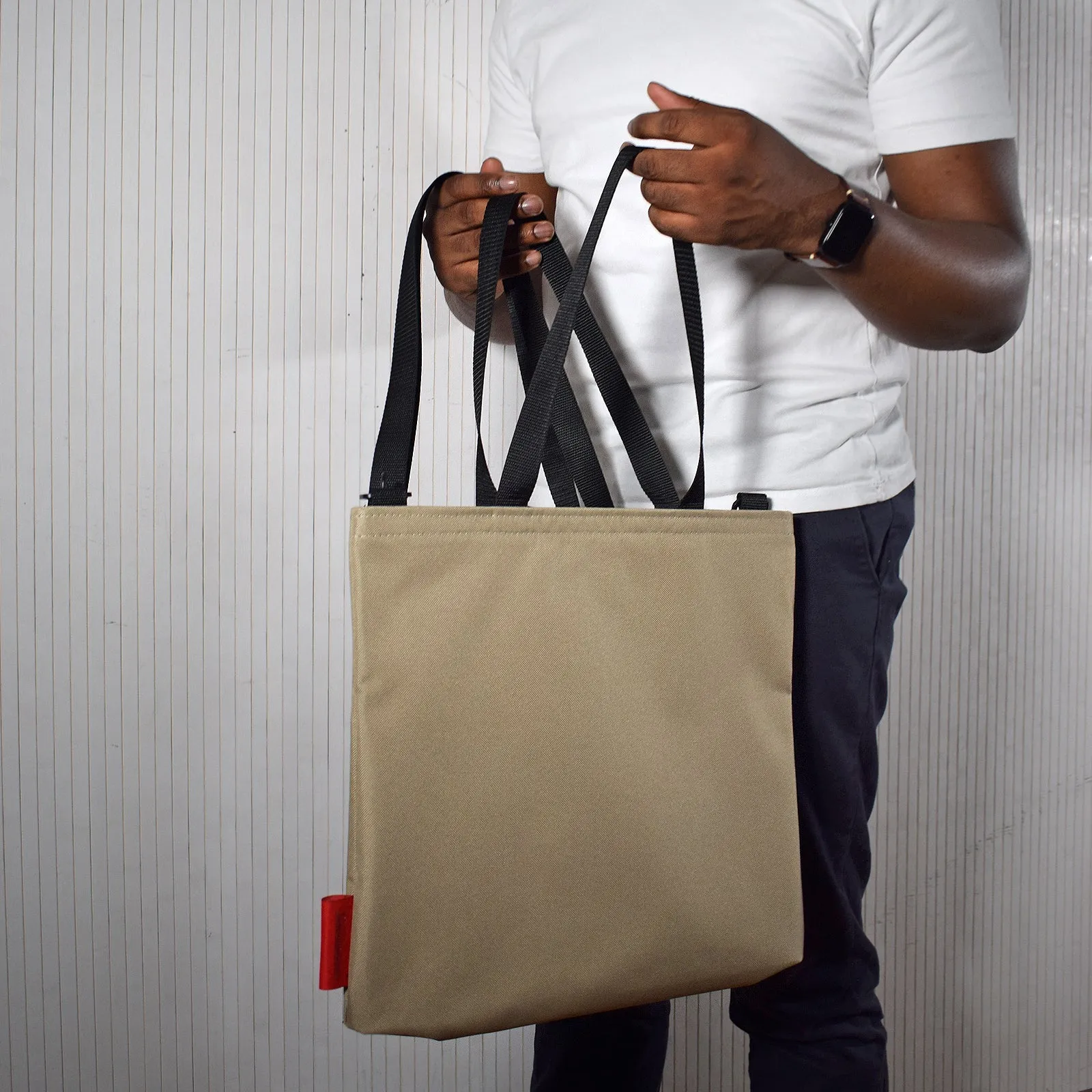 Compact UTILITY Tote Bag | SAND