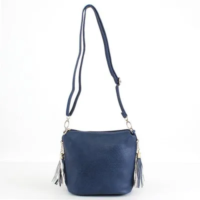 CONCEAL CARRY NAVY CROSSBODY HANDBAG