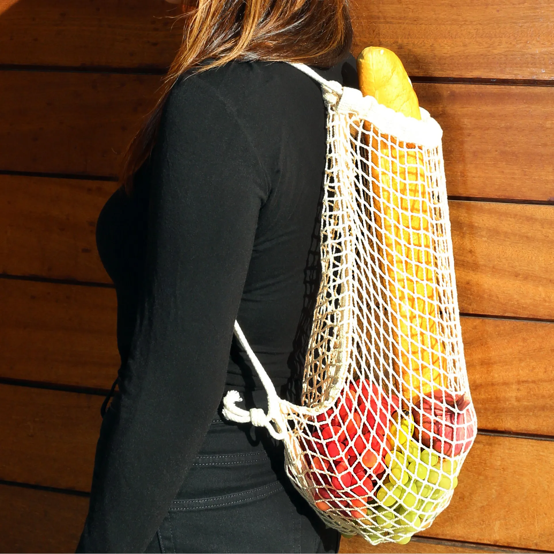 Cotton Net Backpack