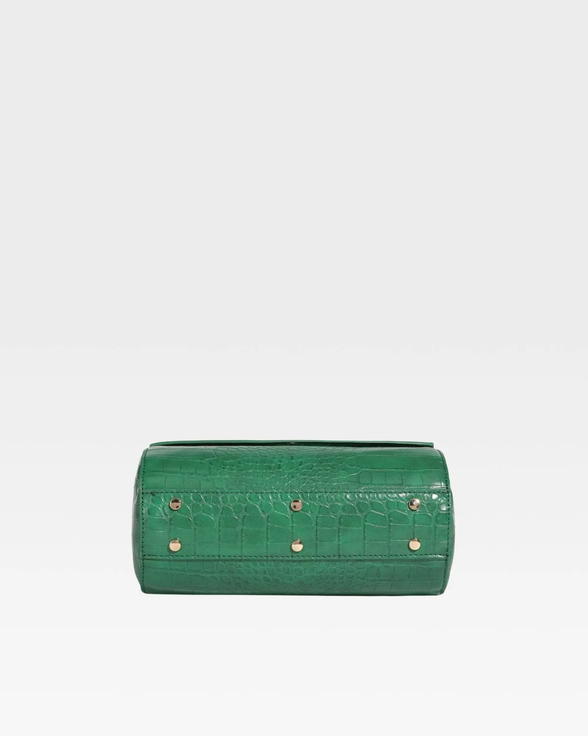 Emerald Green Women's Barrel Purse