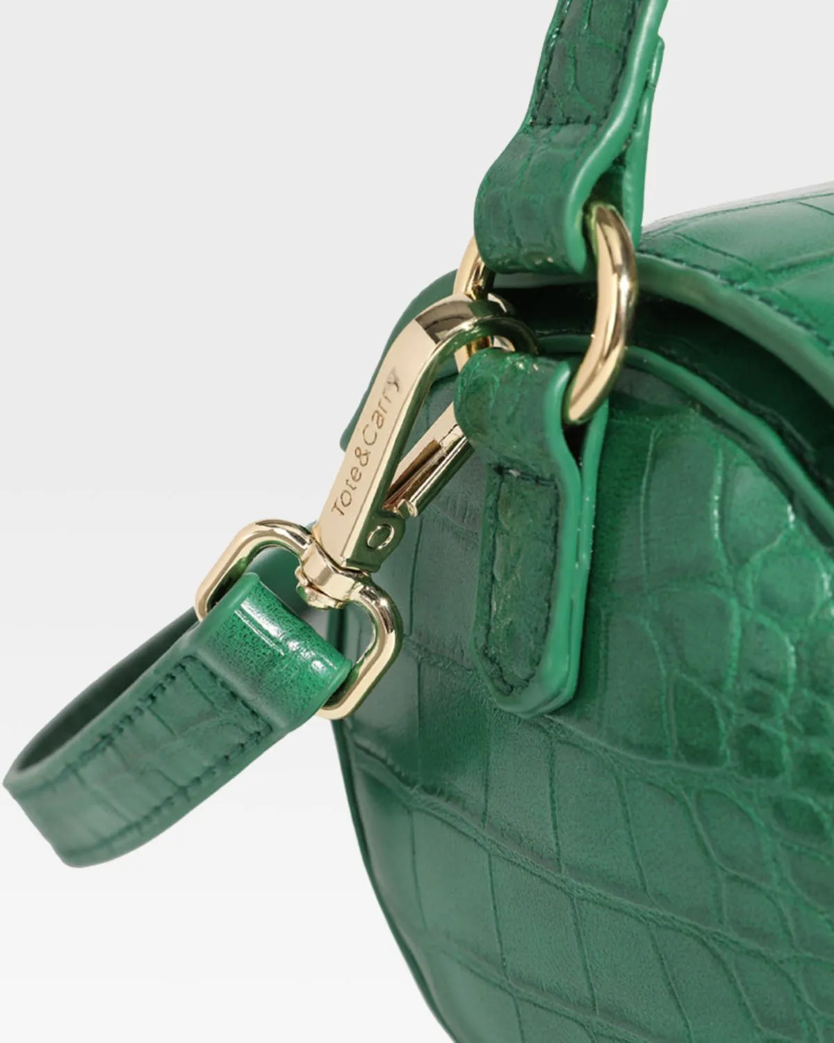 Emerald Green Women's Barrel Purse