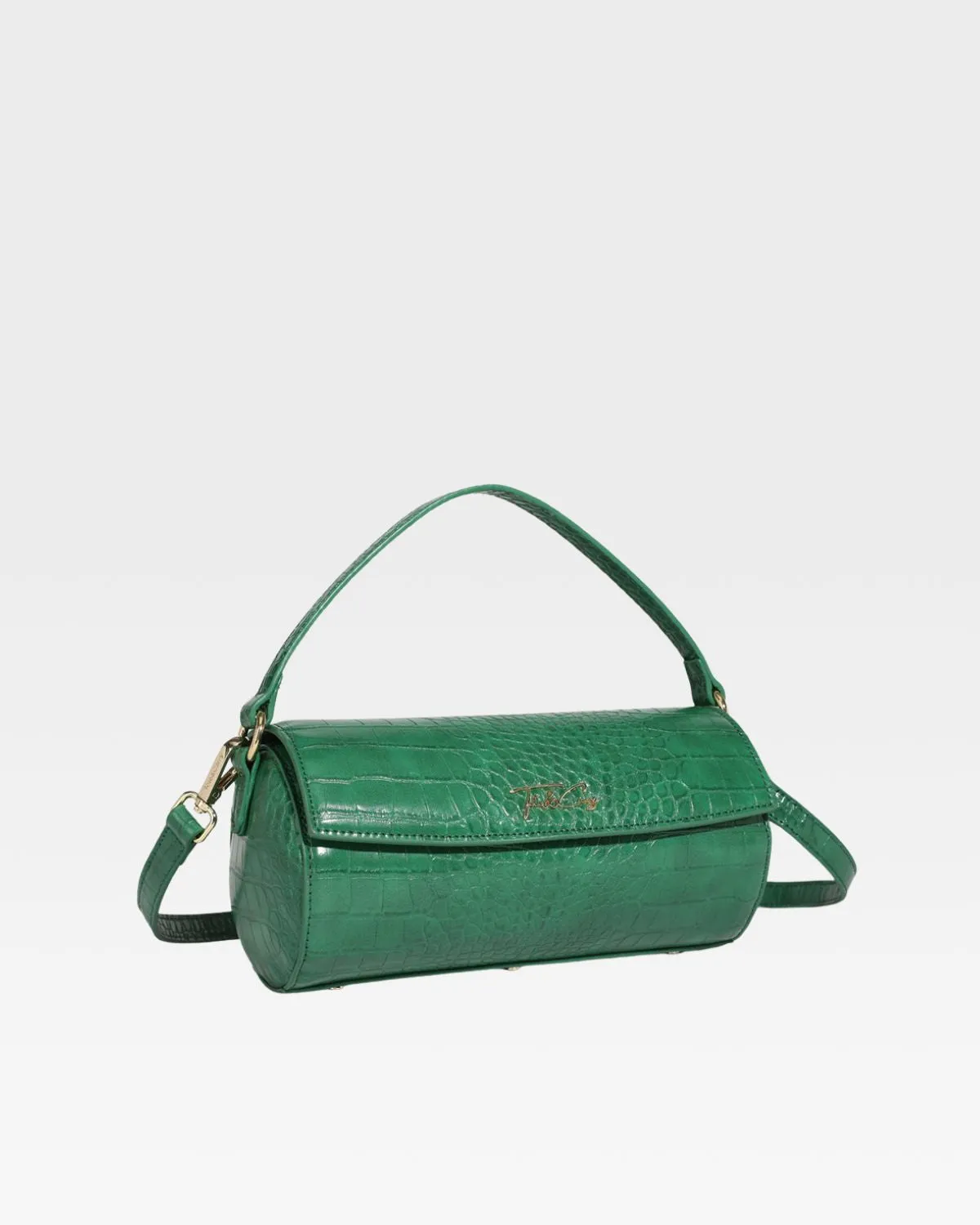 Emerald Green Women's Barrel Purse