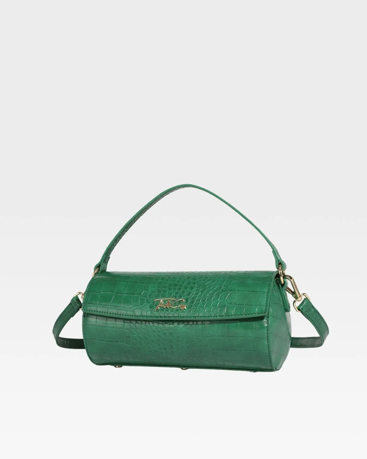 Emerald Green Women's Barrel Purse