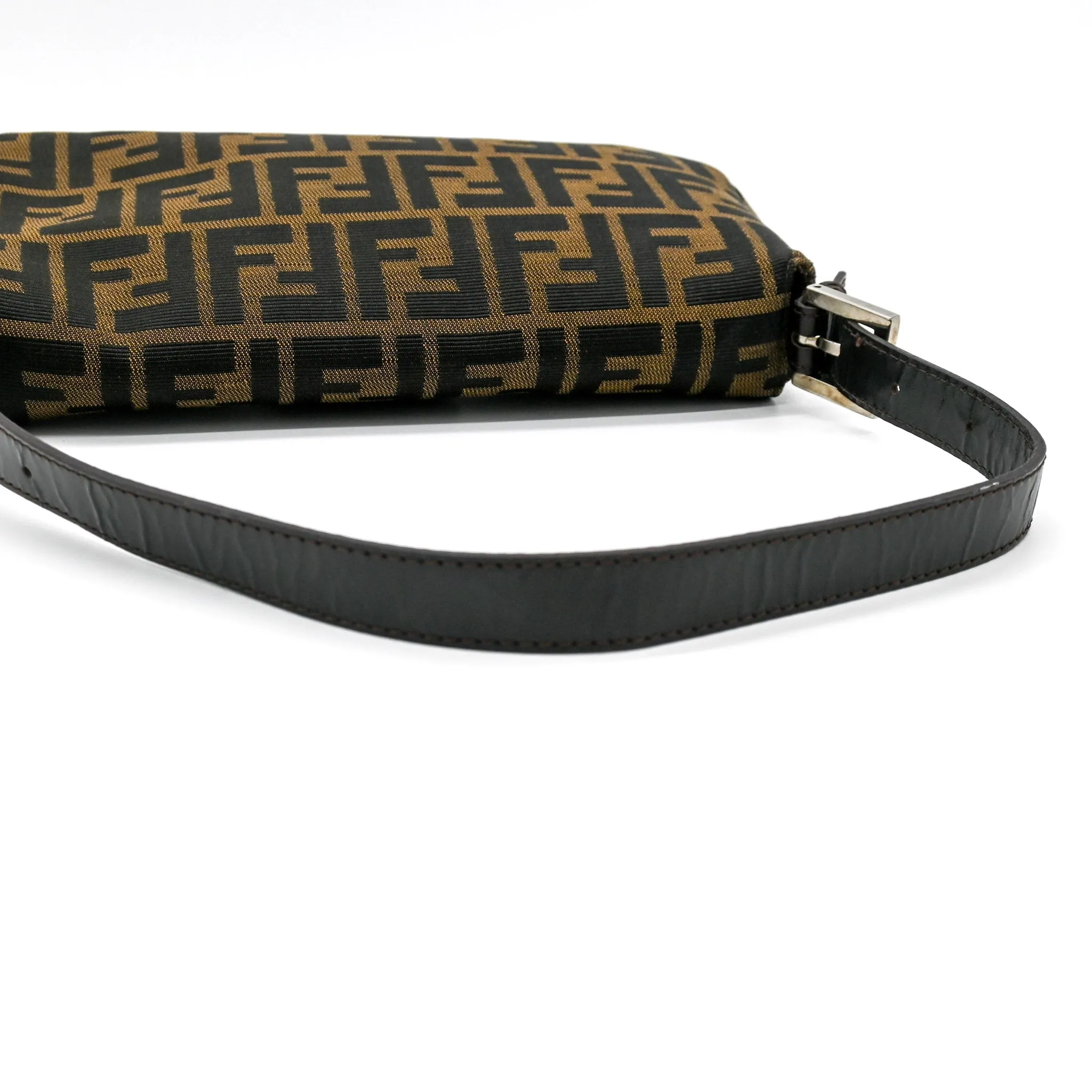 Fendi Zucca Baguette Shoulder Bag