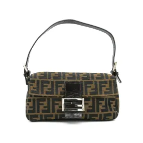 Fendi Zucca Baguette Shoulder Bag