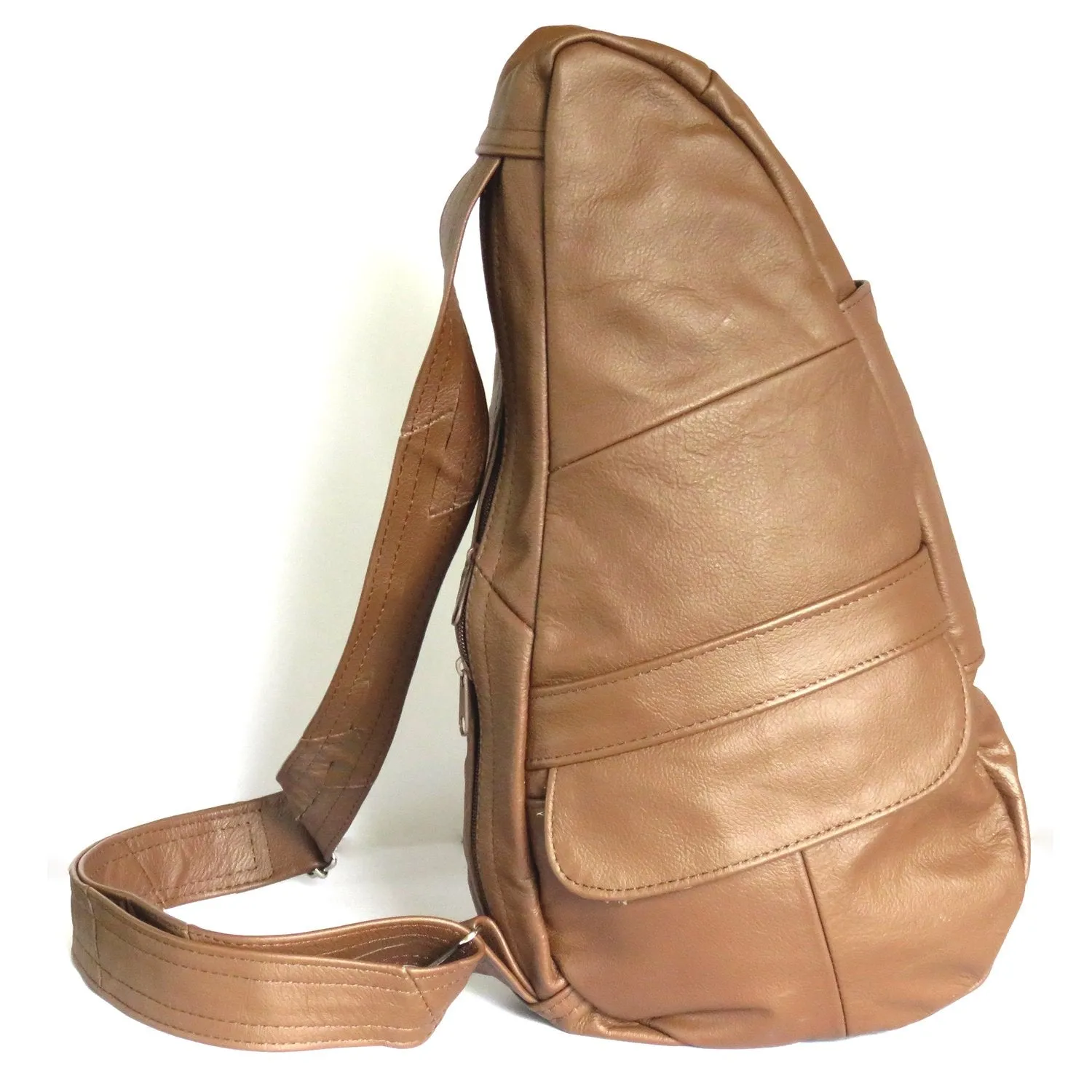 Genuine Leather Sling Backpack